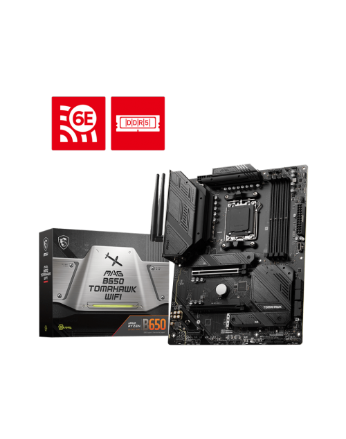 MSI MAG B650 Tomahawk (Wi-Fi) DDR5 Motherboard